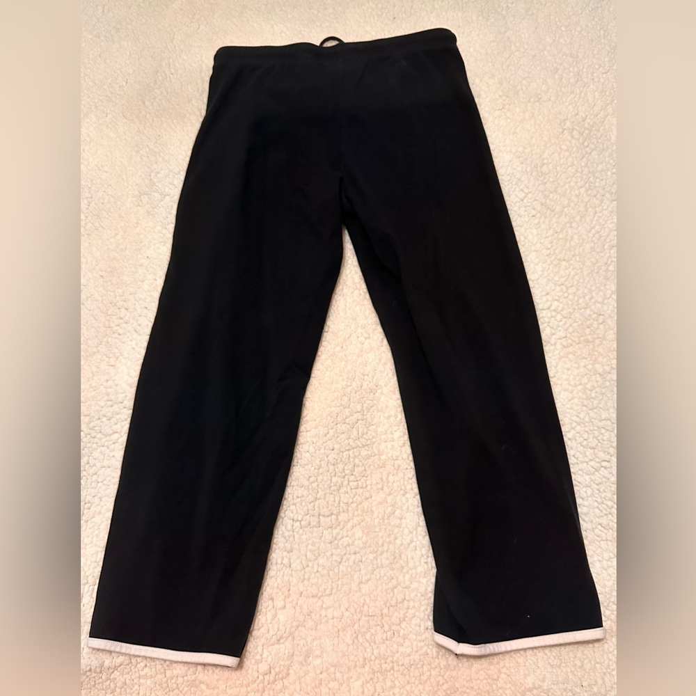 Weekends by Marika Pedal Pusher Clam Digger Capri Pants Black & white size Med - Picture 3 of 8